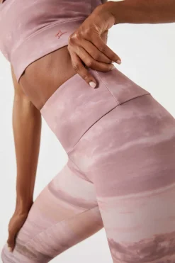 Leggings Crop Sunset 4D Stretch