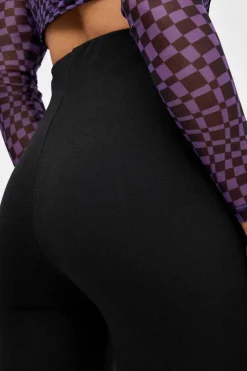 Leggings High Waist Botoes