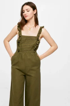 Macacao Plissado Algodao