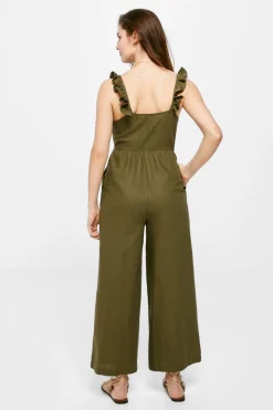 Macacao Plissado Algodao