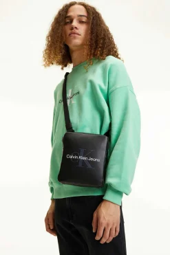 Mala De Tiracolo Ck Homem Preta