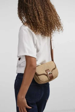 Mala Retangular De Palha