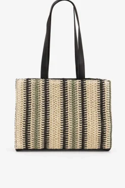 Mala Shopper Efeito Palha