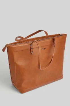 Mala Tote Logo Em Relevo