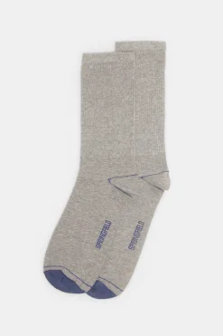 Meia Basica Canelada