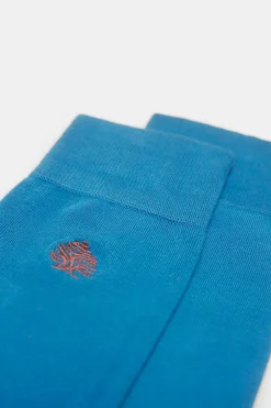 Meia Basica Logo Bordado