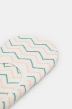 Meia Invisivel Ziguezague