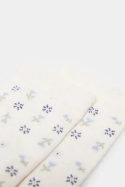Meia Mini Flores