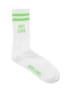 Meias Altas De Tenis Print Good Vibes