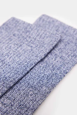 Meias Em Bicolor Caneladas