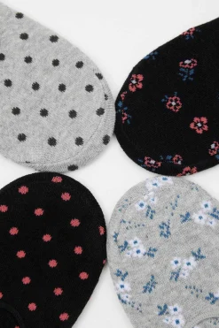 Meias Pinkie Pack 4 Sortido