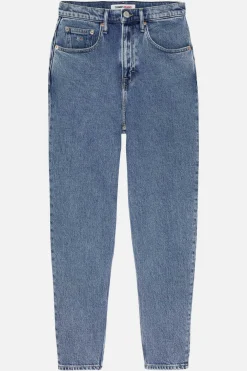 Mom Jean De Cintura Subida E Tapered Fit