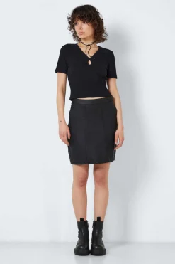 Nmperi Hw Coated Skirt Noos