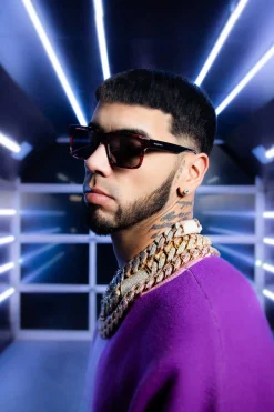 Oculos De Sol Hawkers X Anuel - Inwood Red Black