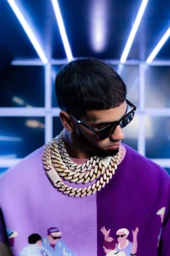 Oculos De Sol Hawkers X Anuel - Inwood Red Black