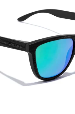 Oculos De Sol One Raw Carbono - Esmeralda Polarizado