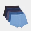 Pack 5 Boxers Basico Algodao
