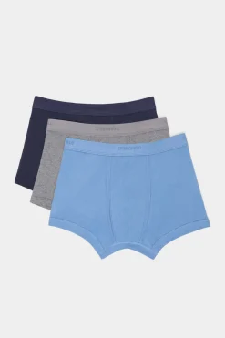 Pack 3 Boxers Basicos Algodao