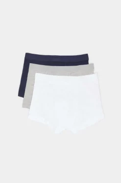 Pack 3 Boxers Basicos Algodao