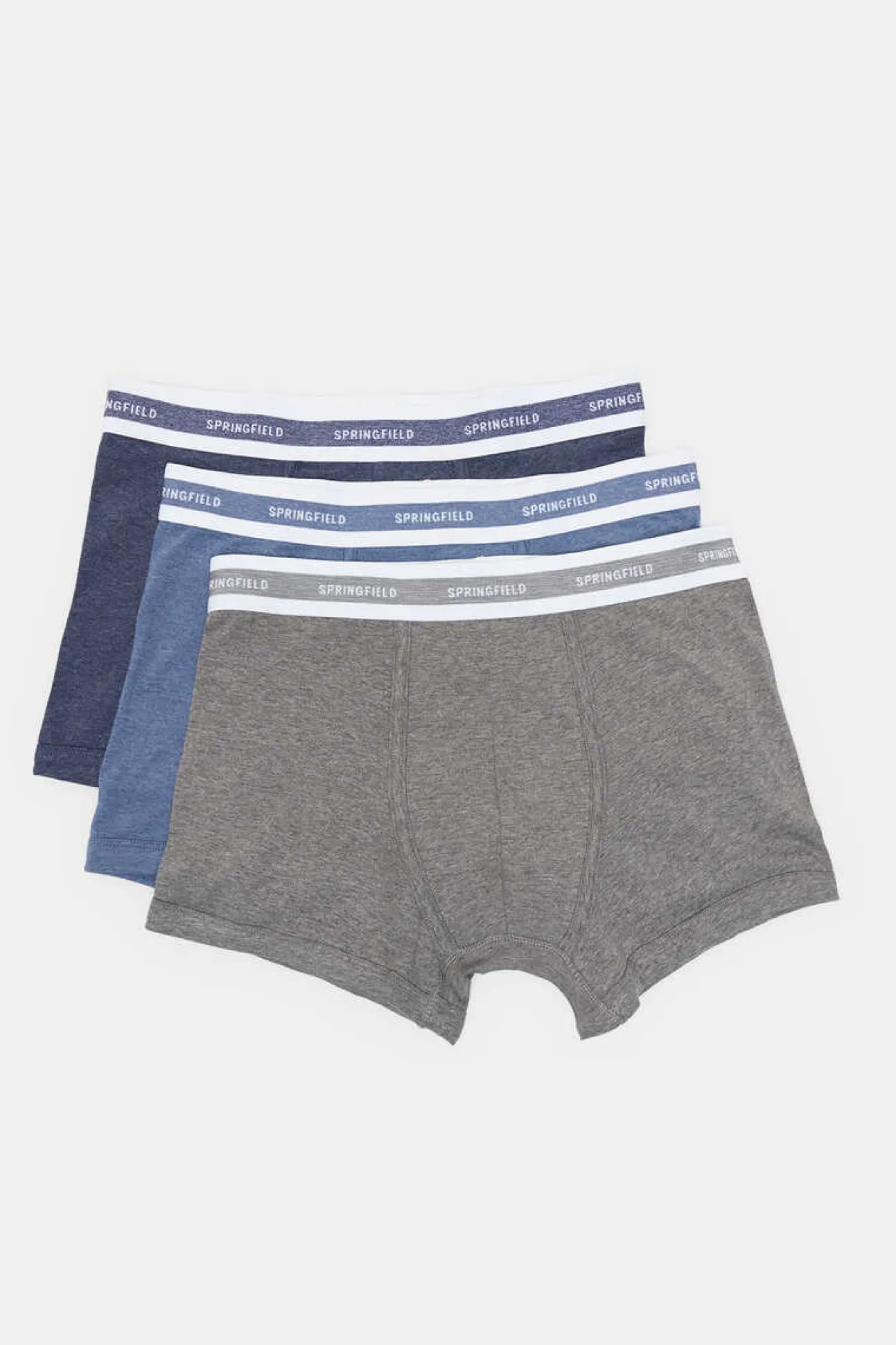Pack 2 Boxers Basicos Melange