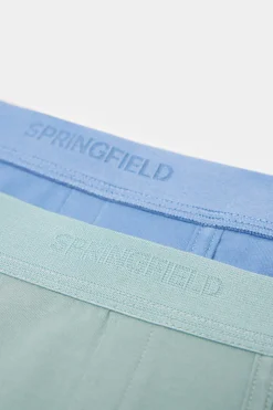 Pack 2 Boxers Botao De Algodao