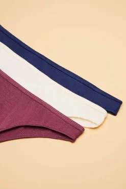 Pack 3 Cuecas Brasileiras Multicoloridas: Preto, Bordo, Amarelo