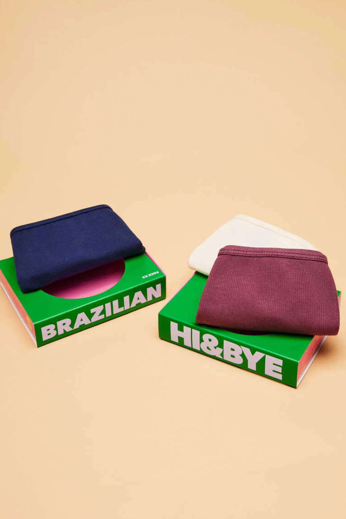 Pack 3 Cuecas Brasileiras Multicoloridas: Preto, Bordo, Amarelo