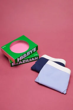 Pack 3 Cuecas Brasileiras Multicoloridas: Branco, , Lilas