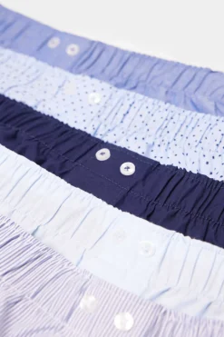 Pack 3 Cuecas Em Popelina De Algodao