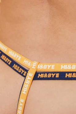 Pack 3 Cuequinhas Tanga Multicolor: Amarelo, Laranja, Azul