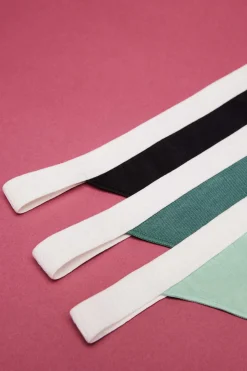 Pack 3 Cuequinhas Tanga Multicolor: Preto, Verde-Claro, Verde-Escuro