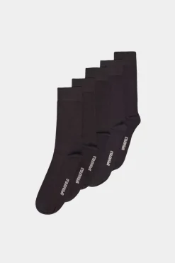 Pack 5 Meias Basicas Pretas