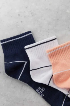 Pack 3 Meias Curtas Algodao