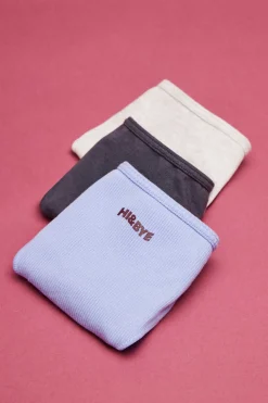 Pack 3 Tangas Multicoloridas: , Lilas, Antracite