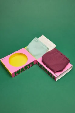 Pack 3 Tangas Multicoloridas: Verde, Amarelo, Bordo