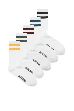 Pack De 5 Meias Altas De Tenis