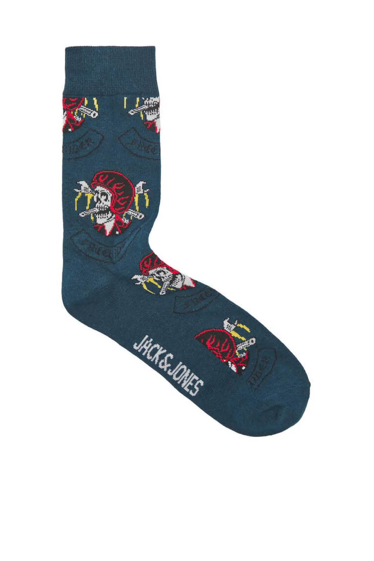 Pack De 5 Meias Altas Print Caveiras