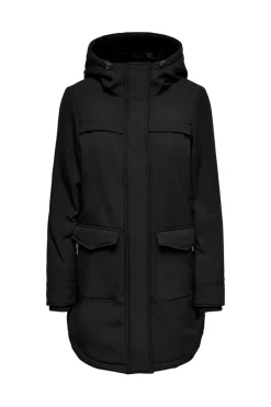 Parka 3/4 Taschen Mit Kapuze