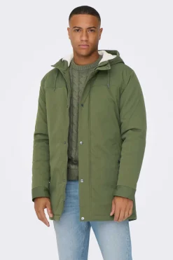 Parka Acolchoada Capuz