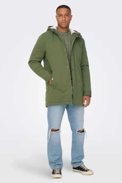 Parka Acolchoada Capuz