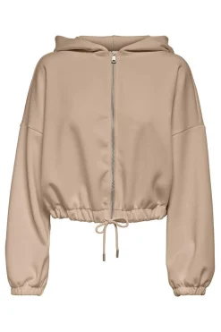 Parka Curta Com Capuz