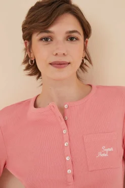 Pijama 100% Algodao Coral Multiflor