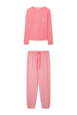 Pijama 100% Algodao Coral Multiflor