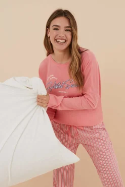 Pijama 100% Algodao Riscas