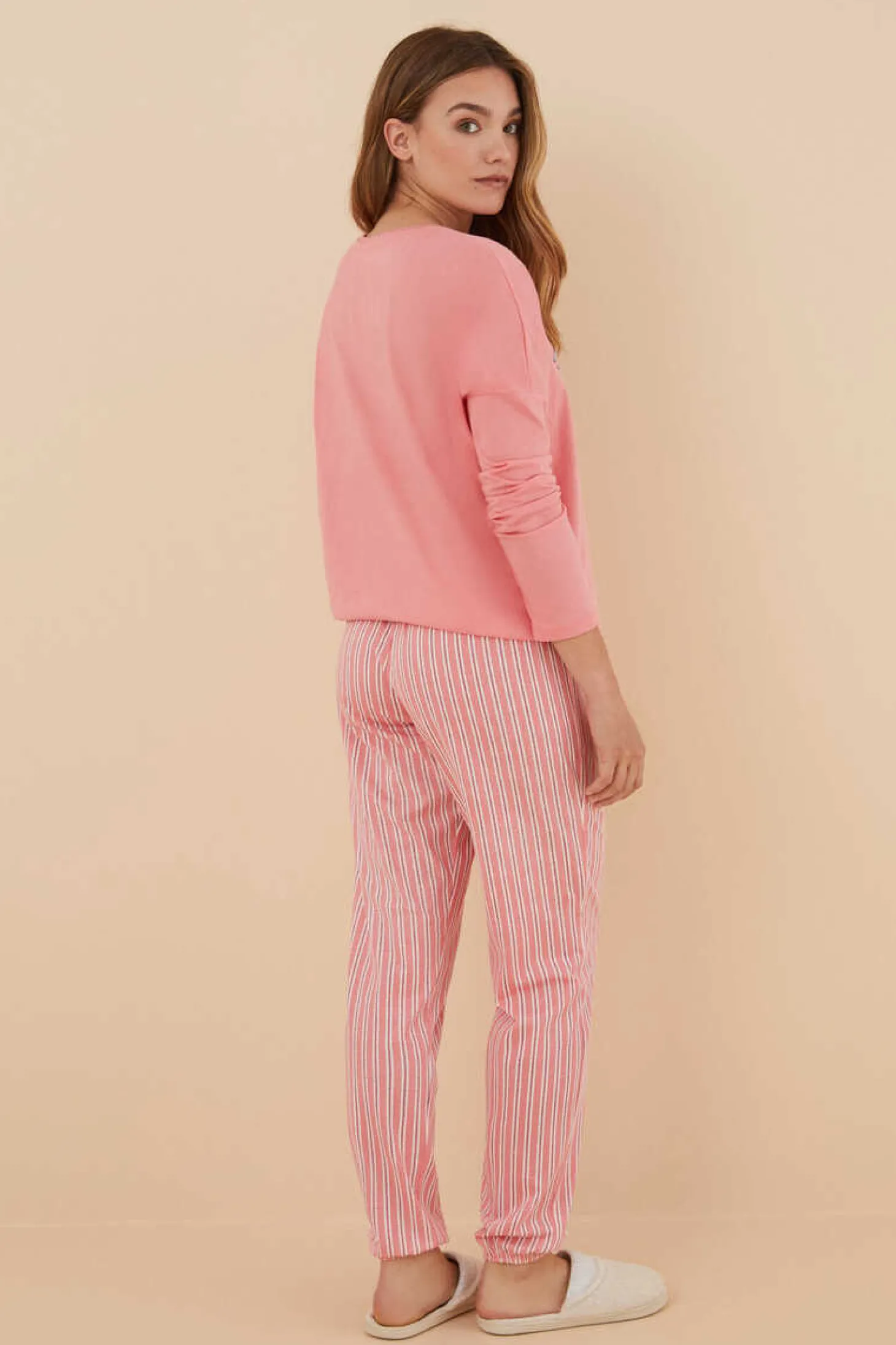 Pijama 100% Algodao Riscas