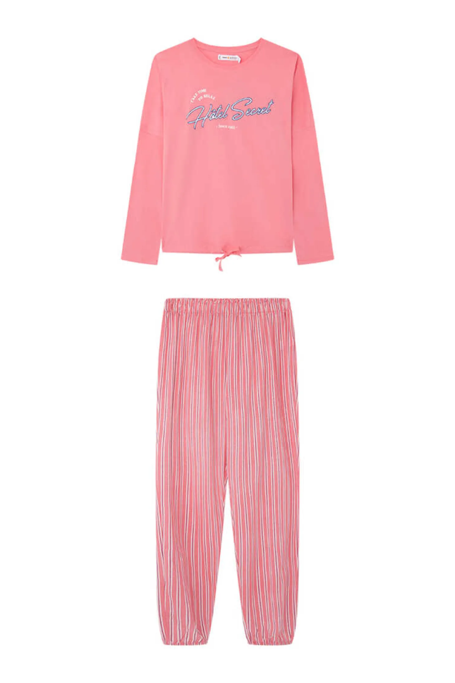 Pijama 100% Algodao Riscas