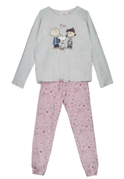 Pijama 100% Algodao Snoopy & Cia