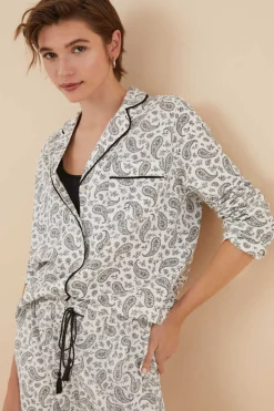 Pijama Camiseiro 100% Algodao Boho