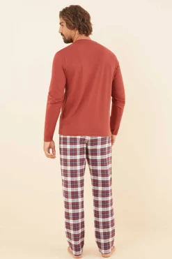 Pijama Comprido Homem 100% Algodao Garfield