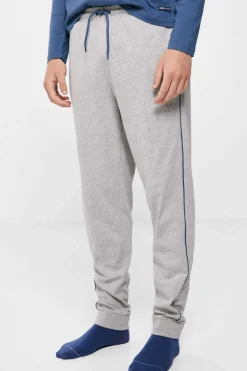 Pijama Comprido Malha Algodao Torrada